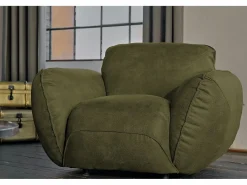 Kawola Sillón - piel - DAVITO Verde Clearance