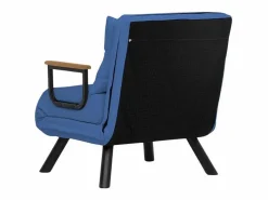 Menzzo Sillón Altadena 109, , 78x60x78cm, Tapiz, Patas: Metal Azul Outlet