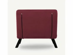 Menzzo Sillón Altadena 109, Rojo, 78x60x78cm, Tapiz, Patas: Metal Granate Discount