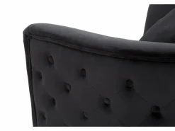 Sillón Bucarest 76x74x71 cm Negro Discount