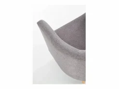 MSO Sillón Escandinavo|Sillón Cabriolet de tela con patas de madera maciza Soho