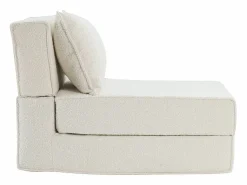 Miliboo Sillón Cama|Sillón cama de 1 plaza de borreguillo VICTOR
