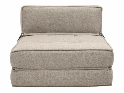 Miliboo Sillón Cama|Sillón cama de 1 plaza de tela color KATY