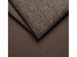 Sillón cama de apertura rápida de tela marrón. Cama de 70 cm. Colchón de 14 cm. CALITO^Vente-unique Hot