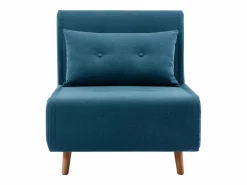 Sillón cama de tela de estilo joven URIBIA.^Vente-unique New