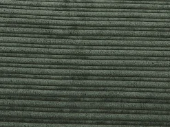 Vente-unique Sillón Cama|Sillón cama de terciopelo de canalé verde oscuro PALULA