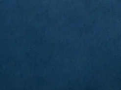 Sillón cama de terciopelo azul noche de estilo joven URIBIA.^Vente-unique Outlet