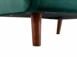 Sillón cama de terciopelo de estilo joven URIBIA.^Vente-unique New