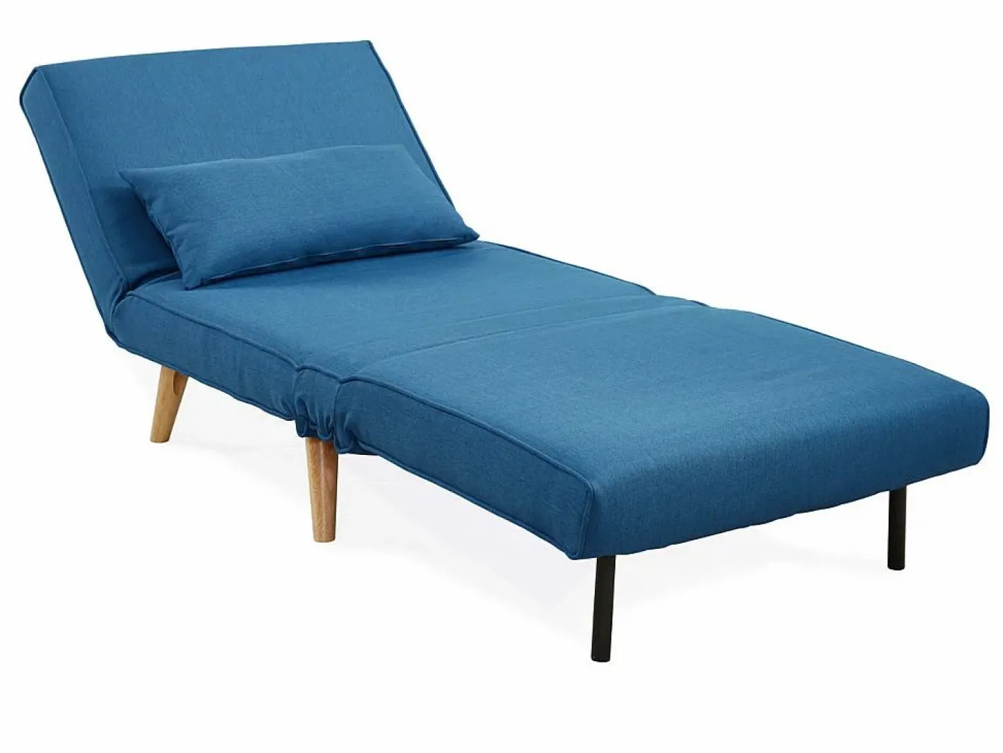 Sillón cama POSIO de tela - - L.74xAn.78xAlt.75 cm^Vente-unique New