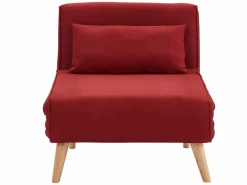 Sillón cama POSIO de tela - - L.74xAn.78xAlt.75 cm^Vente-unique New