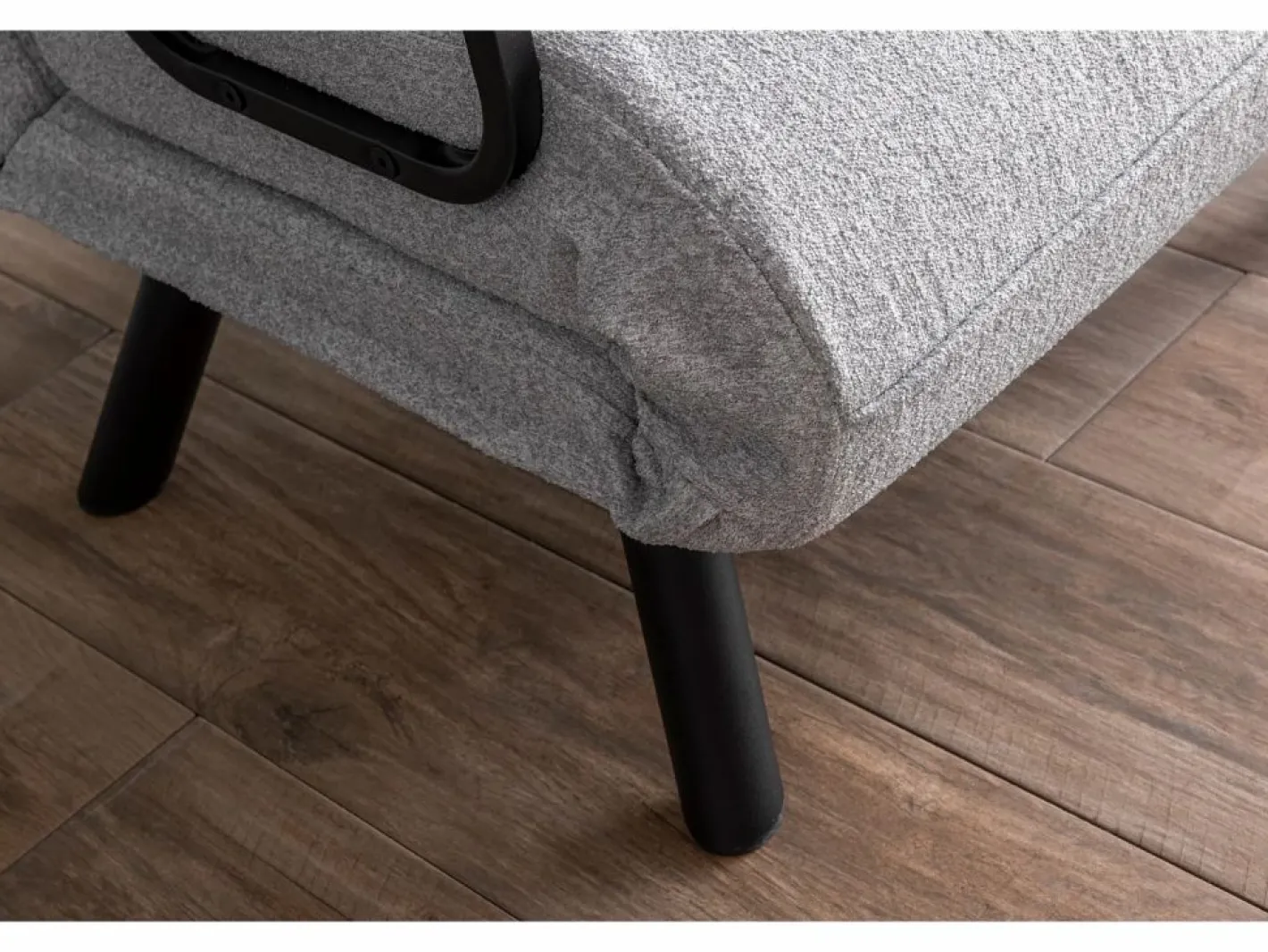 Menzzo Sillón cama versátil de 1 plaza – 175 cm x 60 cm – – estructura de metal Gris Sale