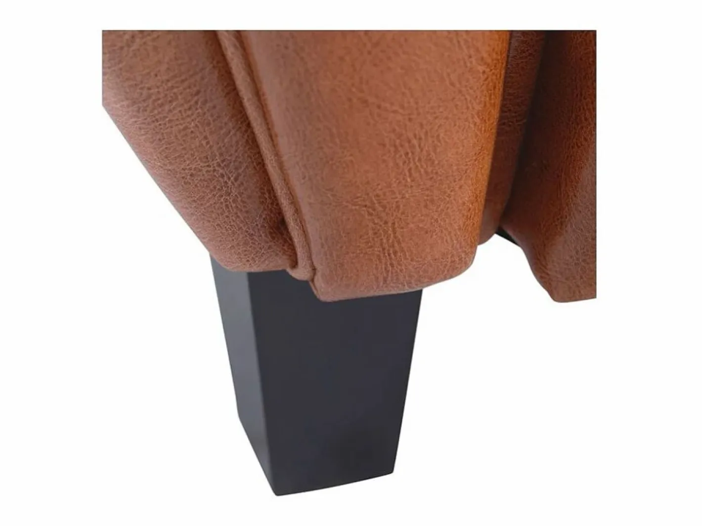 Sillón de cuero recubierto - Club^Rendez-Vous Déco Clearance