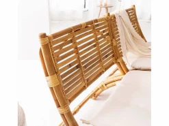 Sillón cine en ratán 2 plazas Mayeul^Made In Meubles Online