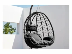 Sillón colgande resina y acero LIMA^Concept-Usine Best