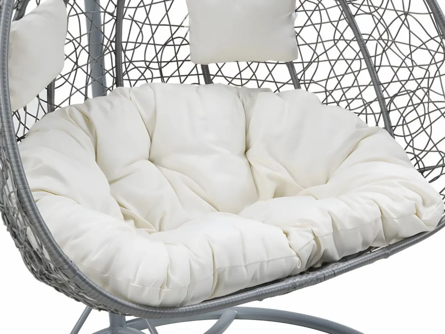 MYLIA Sillón Colgante|Sillón colgante 2 plazas resina trenzada - CAYAMBE