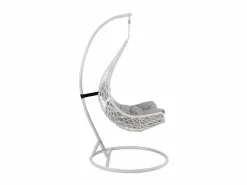 MYLIA Sillón Colgante|Sillón colgante de resina trenzada blanca - Barato - OROSI