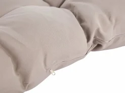 MYLIA Sillón Colgante|Sillón colgante de resina trenzada - con cojines grises - LUVA de