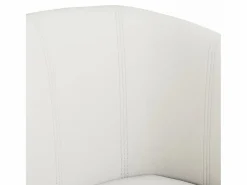 Sillón con taburete cuero sintético^Clicnbuy