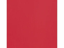 vidaxl Sillón con taburete cuero sintético Rojo