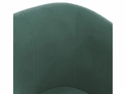vidaxl Sillón Estilo Cabriolet|Sillón con taburete terciopelo oscuro