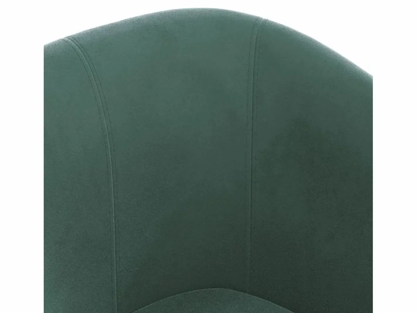 Clicnbuy Sillón Estilo Cabriolet|Sillón con taburete terciopelo oscuro