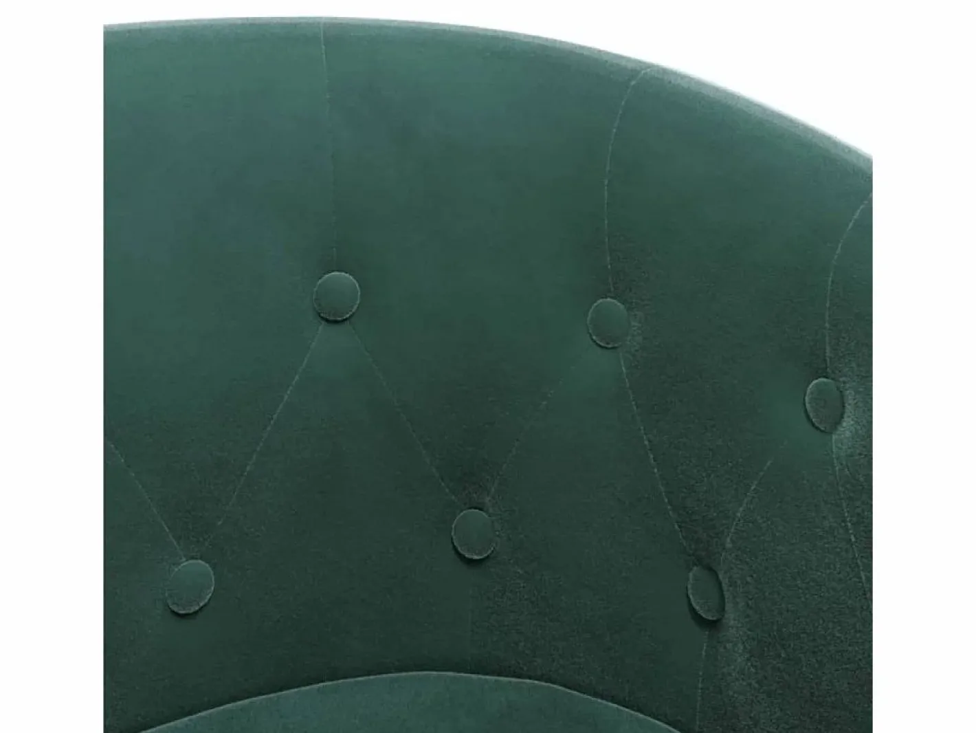 vidaxl Sillón con taburete terciopelo oscuro Verde Clearance