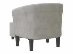 vidaxl Sillón Estilo Cabriolet|Sillón con taburete terciopelo
