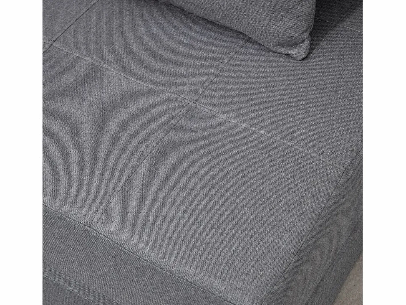 Sillón Cama|Sillón convertible 2 en 1 con función cama, espuma, oscuro (70x70x61cm)