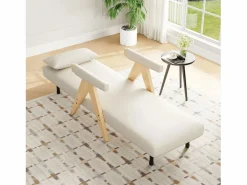 Sillón convertible 3 en 1 con función cama y cojín - Tejido de lino^Hauss Spole