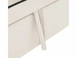 DripeX Sillón convertible, en terciopelo, con soporte de copa y soporte telefónico, 75/167x83x76cm, Beige Discount