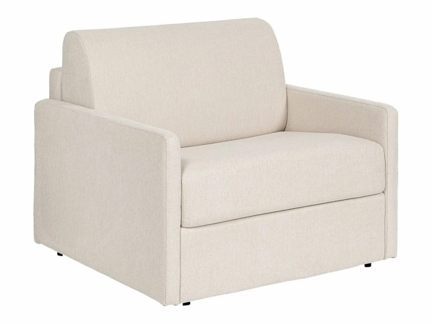 Sillón convertible express en tela - Cama de 100 cm - Colchón de 14 cm - CALIFE^Vente-unique Hot
