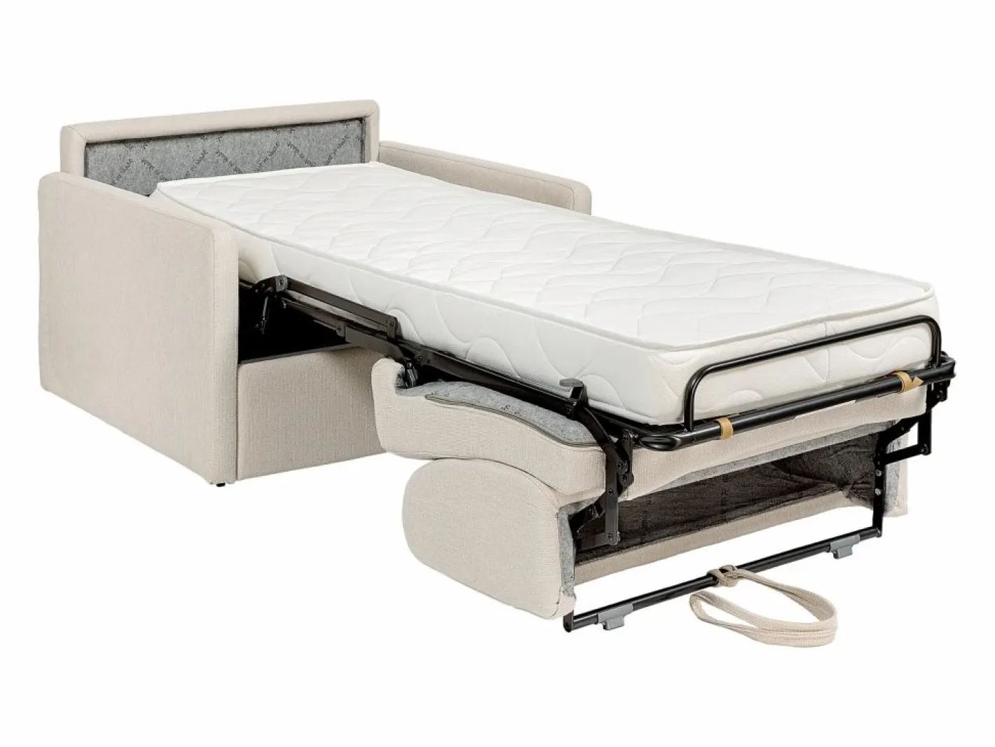Sillón convertible express en tela - Cama de 100 cm - Colchón de 14 cm - CALIFE^Vente-unique Hot