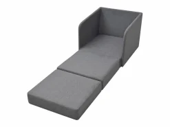 Sillón convertible tela claro SHL8486^