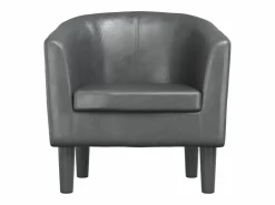 Clicnbuy Sillón Estilo Cabriolet|Sillón cuero sintético