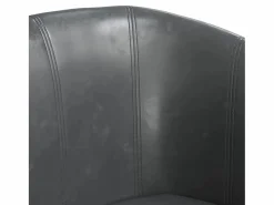 Clicnbuy Sillón Estilo Cabriolet|Sillón cuero sintético