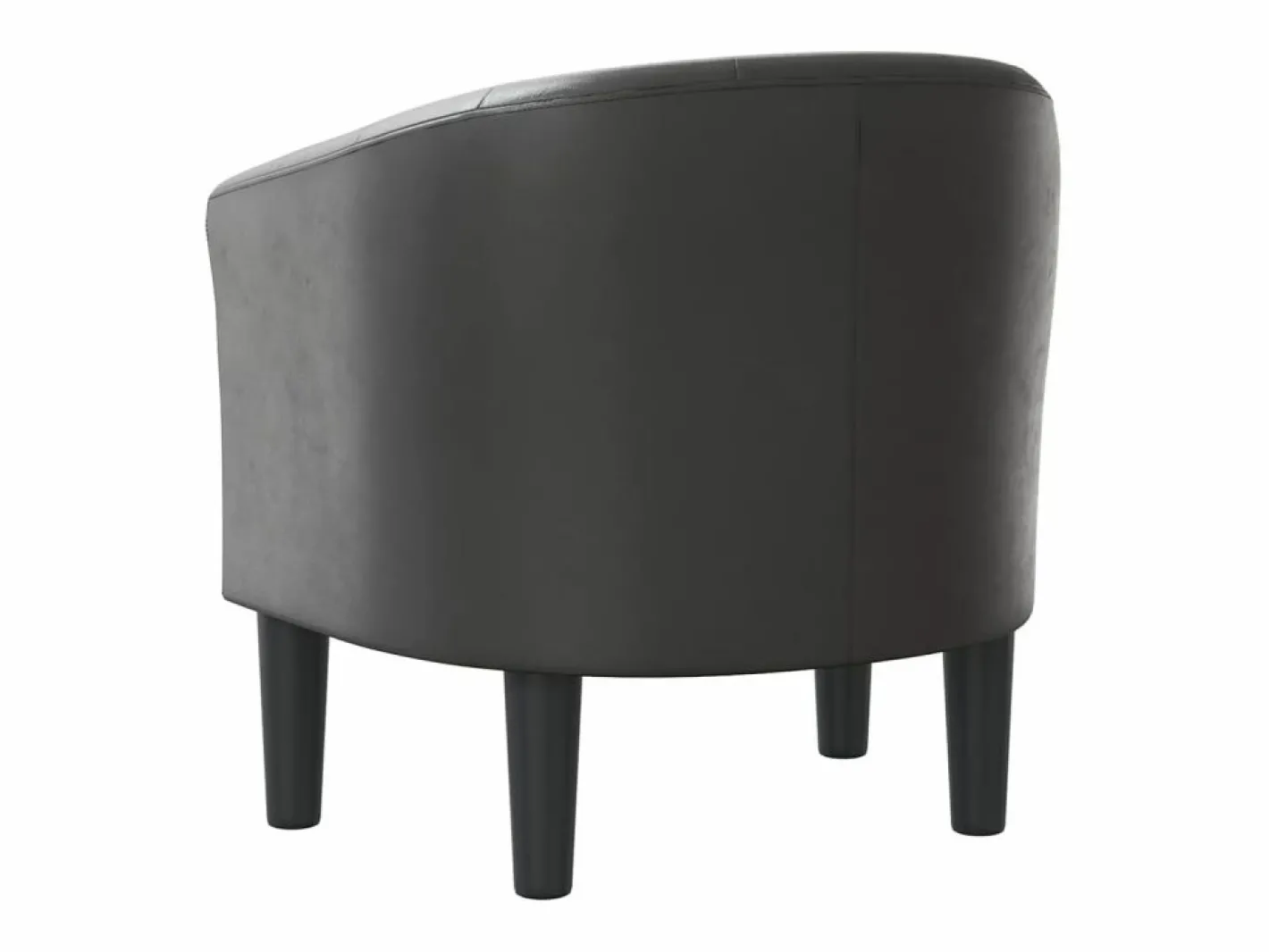 vidaxl Sillón cuero sintético Gris