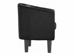 Clicnbuy Sillón cuero sintético Negro Discount