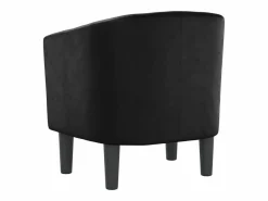 Clicnbuy Sillón cuero sintético Negro Discount