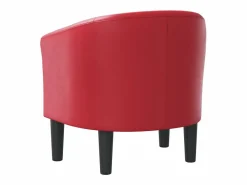 Sillón cuero sintético^vidaxl Hot