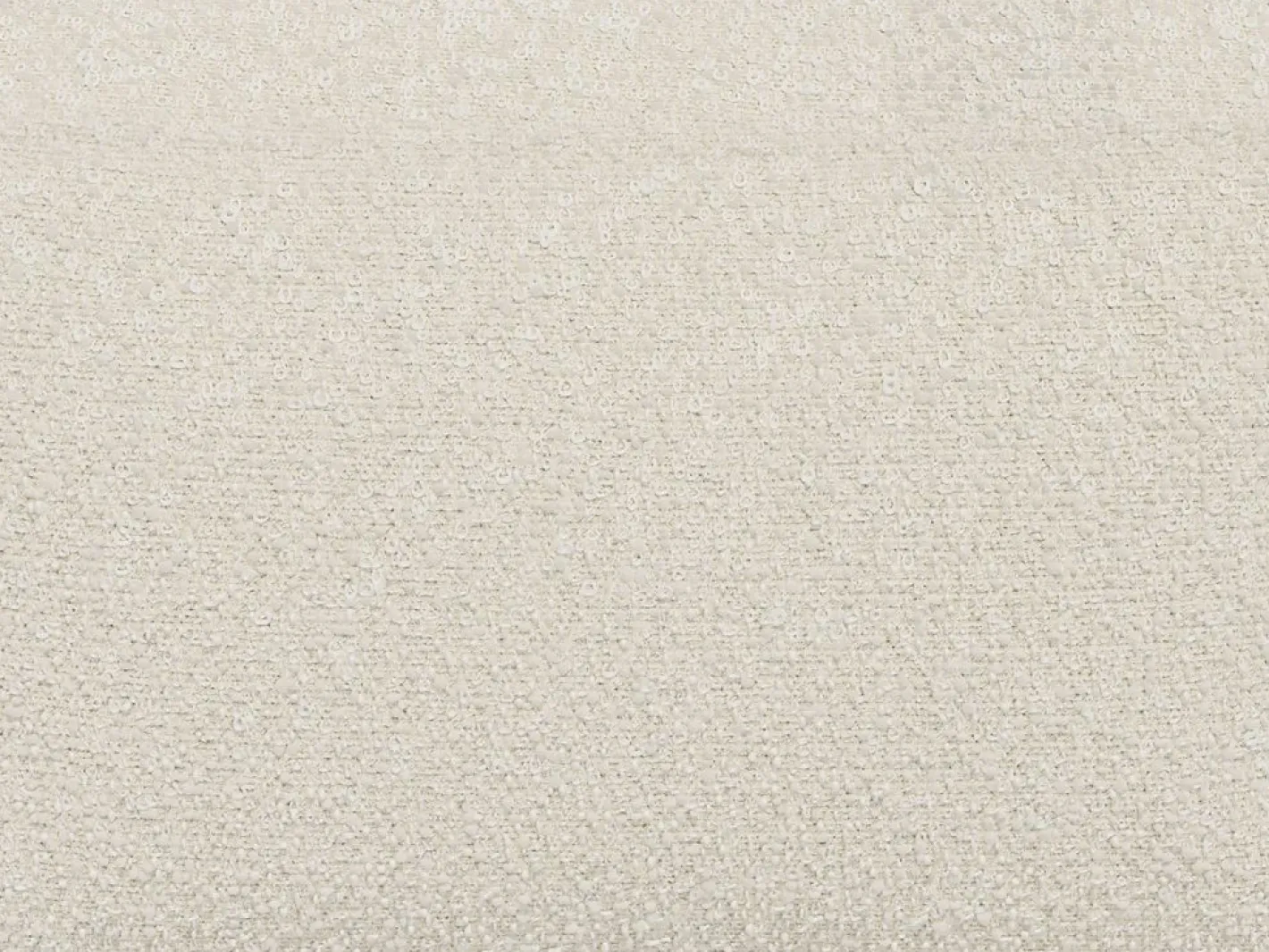Vente-unique Sillón de cocina en tela bouclé color estilo contemporáneo NOUMARA Blanco roto Sale