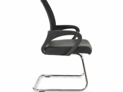 MCW Sillón de conferencia Afragola (juego de 2), Negro Clearance
