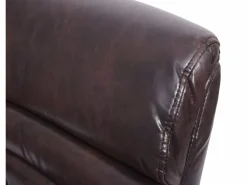 Sillón de conferencia -H31, piel sintética marrón^MCW Discount