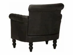 Sillón de cuero auténtico de cabra^Clicnbuy New