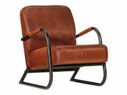 Sillón de cuero auténtico marrón^vidaxl Hot