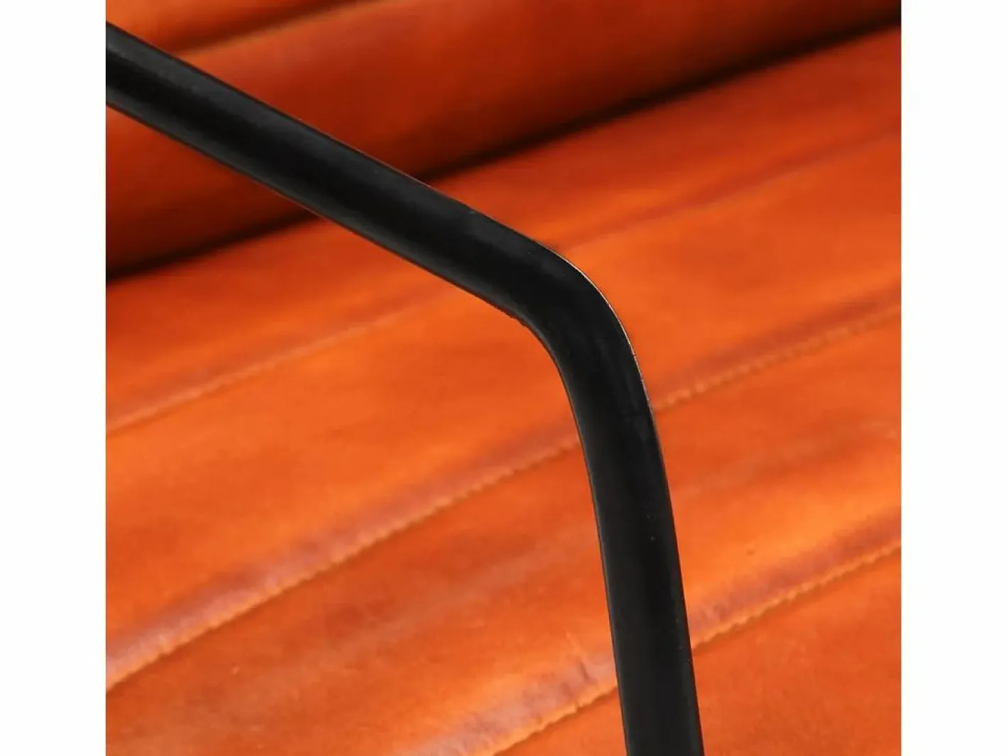 Clicnbuy Sillón De Piel|Sillón de cuero auténtico marrón canela