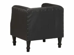Sillón de cuero auténtico^vidaxl Discount