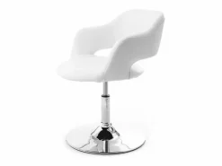 Miliboo Sillón de diseño JESSY Blanco Sale