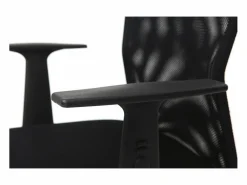 Miliboo Silla De Oficina|Sillón de escritorio diseño malla negra PLUZ