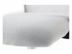 Miliboo Sillón de escritorio diseño malla blanca PLUZ Blanco Sale