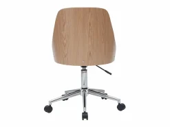 Miliboo Sillón de escritorio moderno QUINO Blanco New